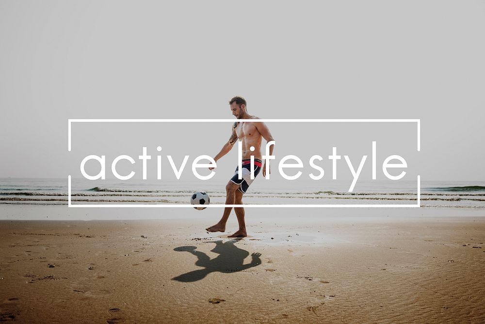 soccer, active, beach, beach football