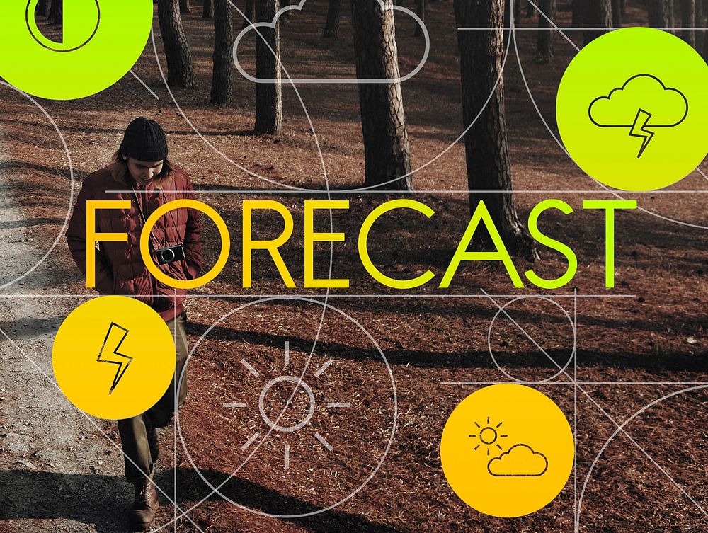 Climate Forecast Overcast Season Temperature Concept