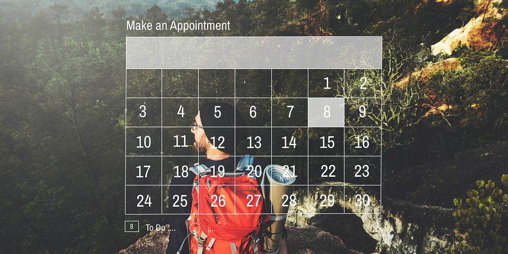 Calendar Appointment Schedule Reminder Planning Concept