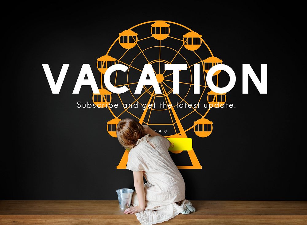 Holiday Vacation Travel Destination Graphic concept