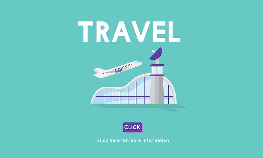 Travel Business Trip Flights Information Concept
