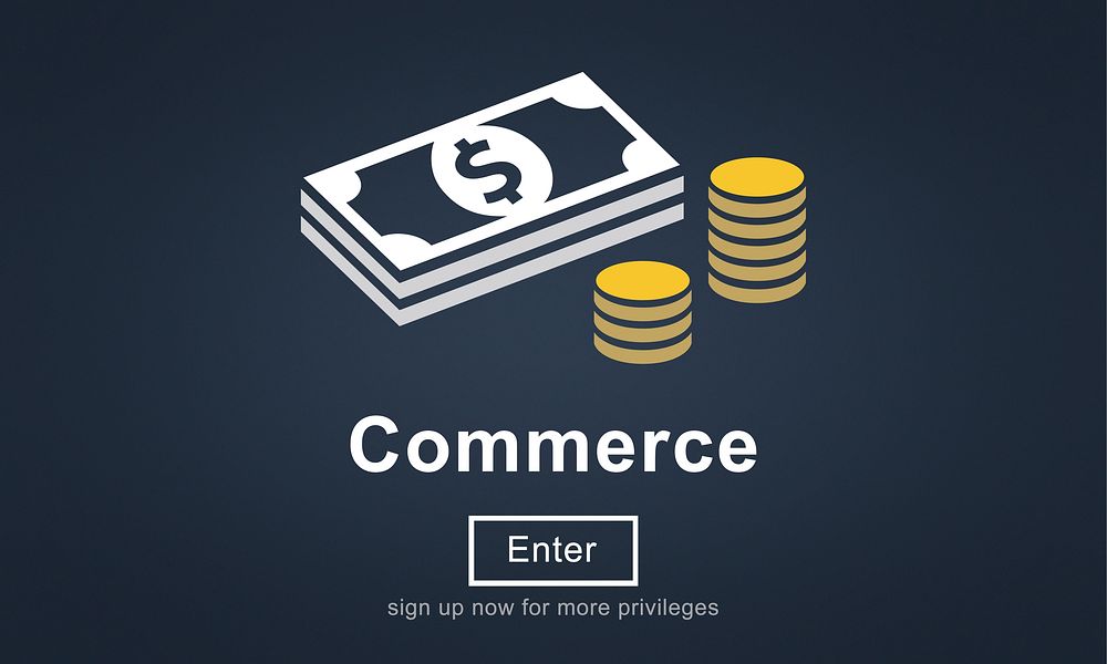 Commerce Exchange Buy Shopping Consumerism Concept