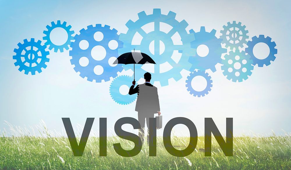Vision Mission Aspiration Business Goals Concept