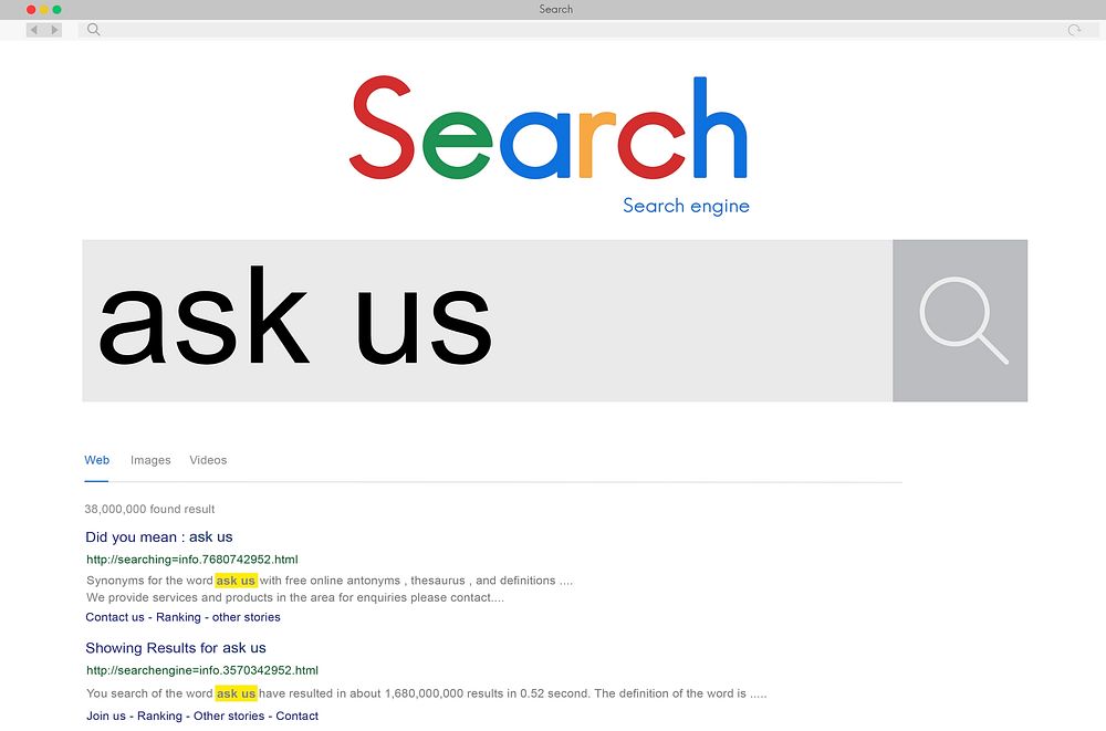 Ask Us Enquiry Contact Questions Concept