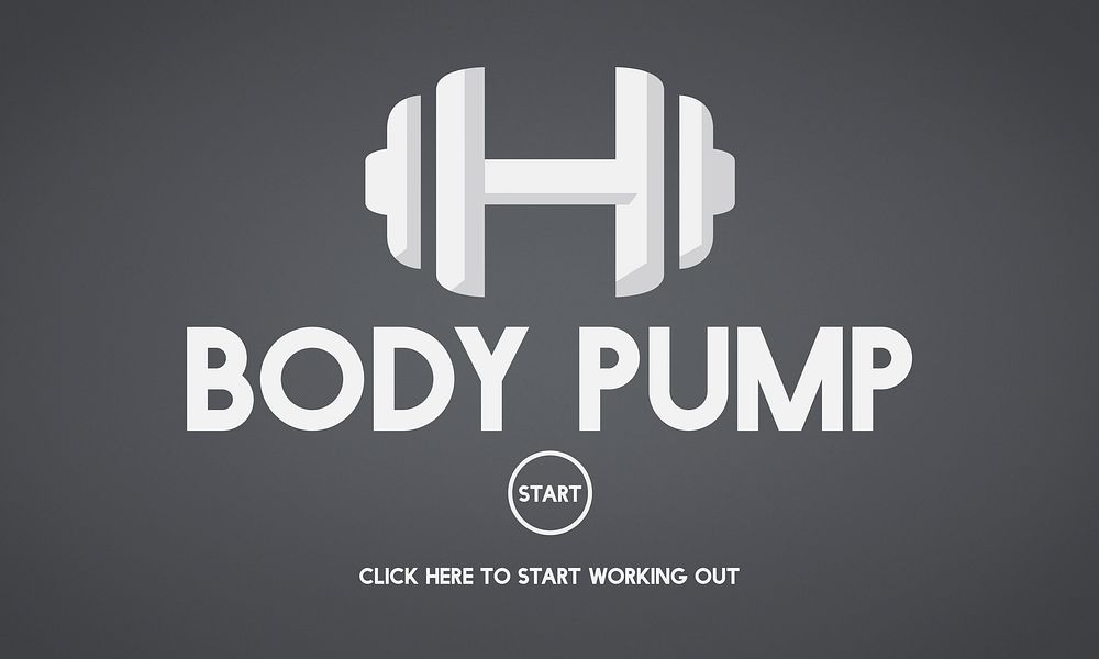 Bodybuilding Health Get Fit Fitness Exercise Body Pump Concept