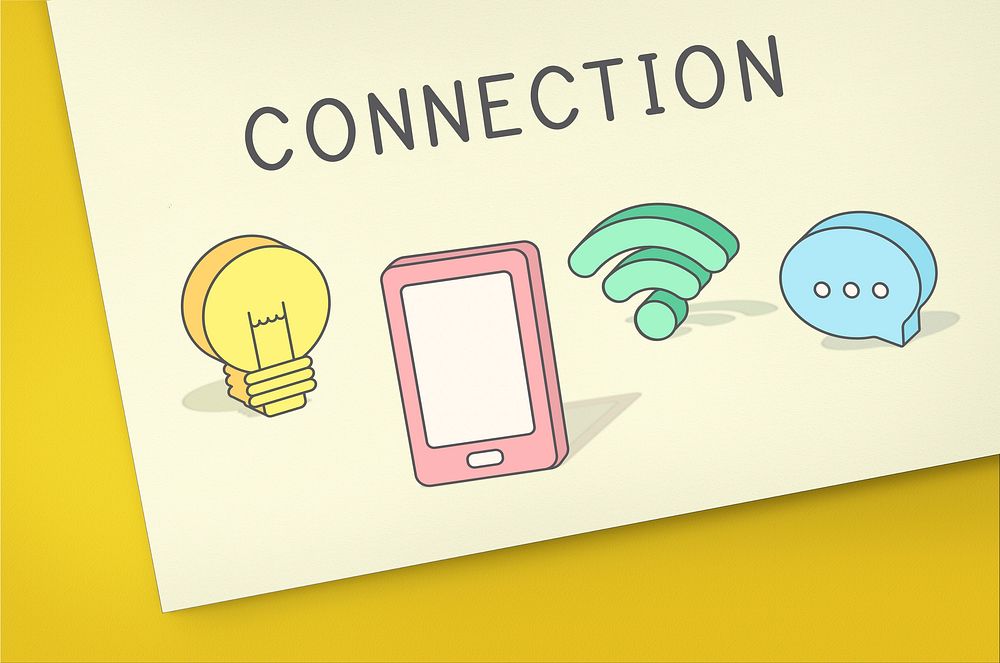 Internet Networking Connection Communication Icon Concept