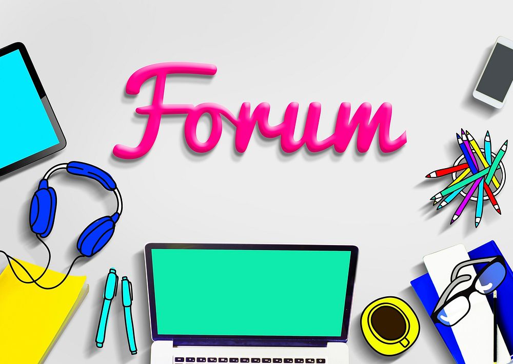 Forum Information Assembly Conference Seminar Concept