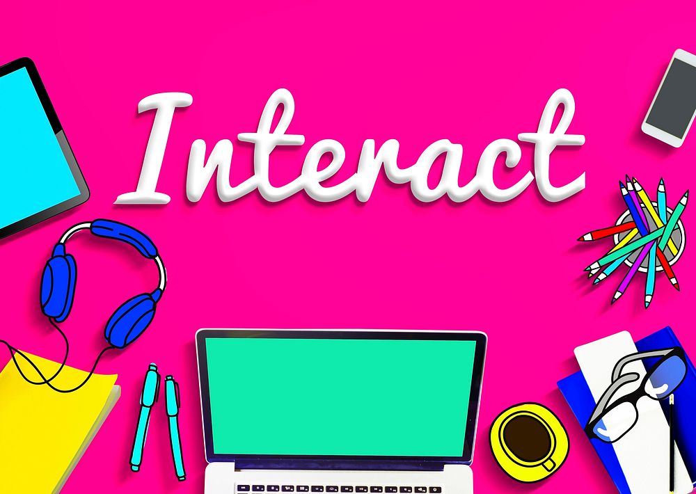 Interact Interaction Interactive Interacting Group Concept
