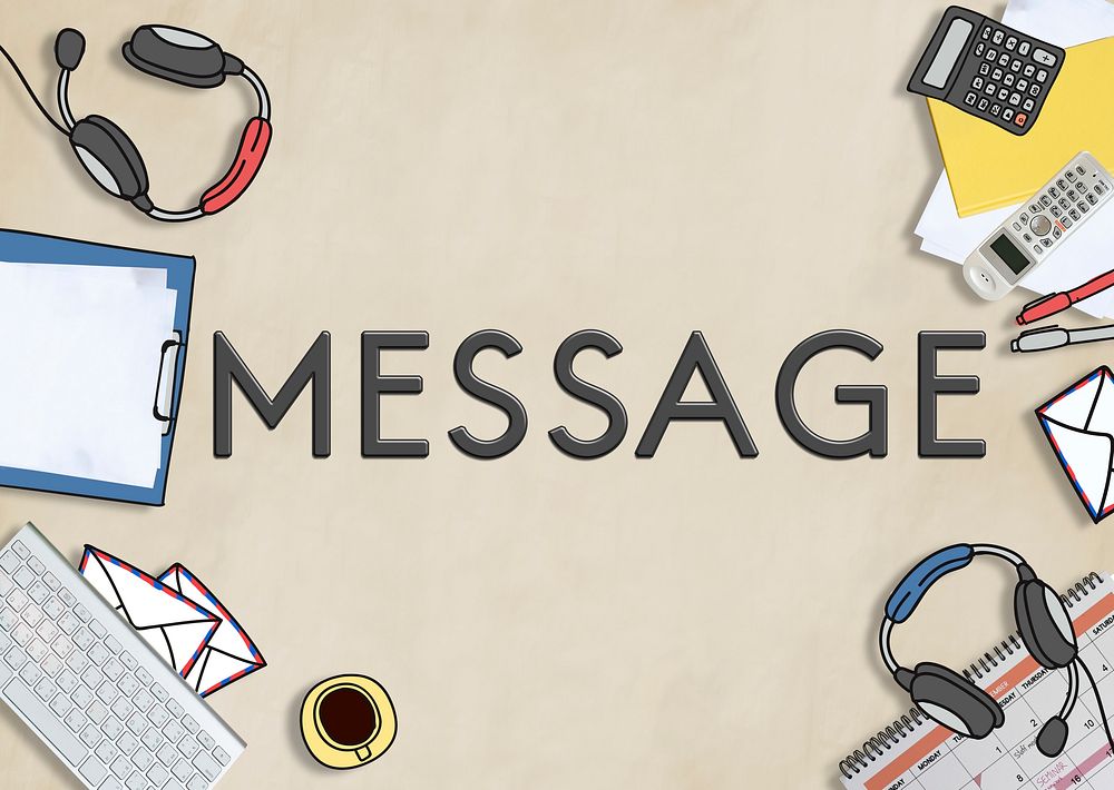 Message Communication Mail Connection Concept