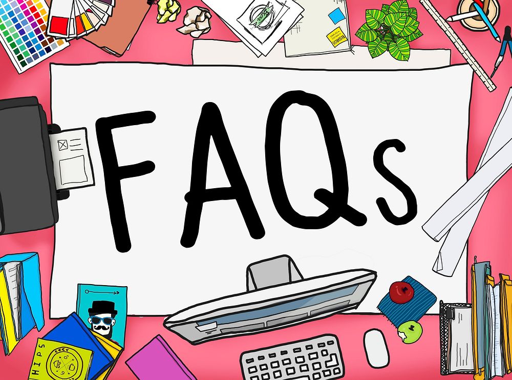 FAQS Frequently Asked Questions Information Concept