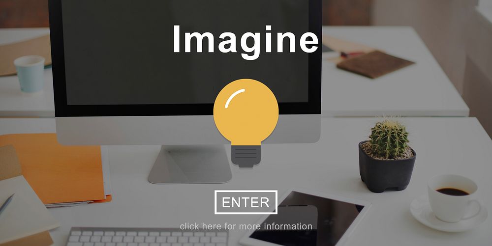 Imagine Innovation Think Vision Concept