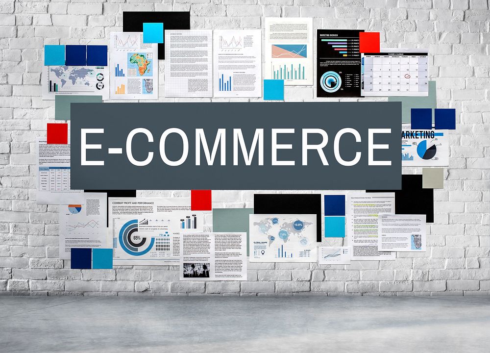 E-commerce Business Connecting Email Internet Concept