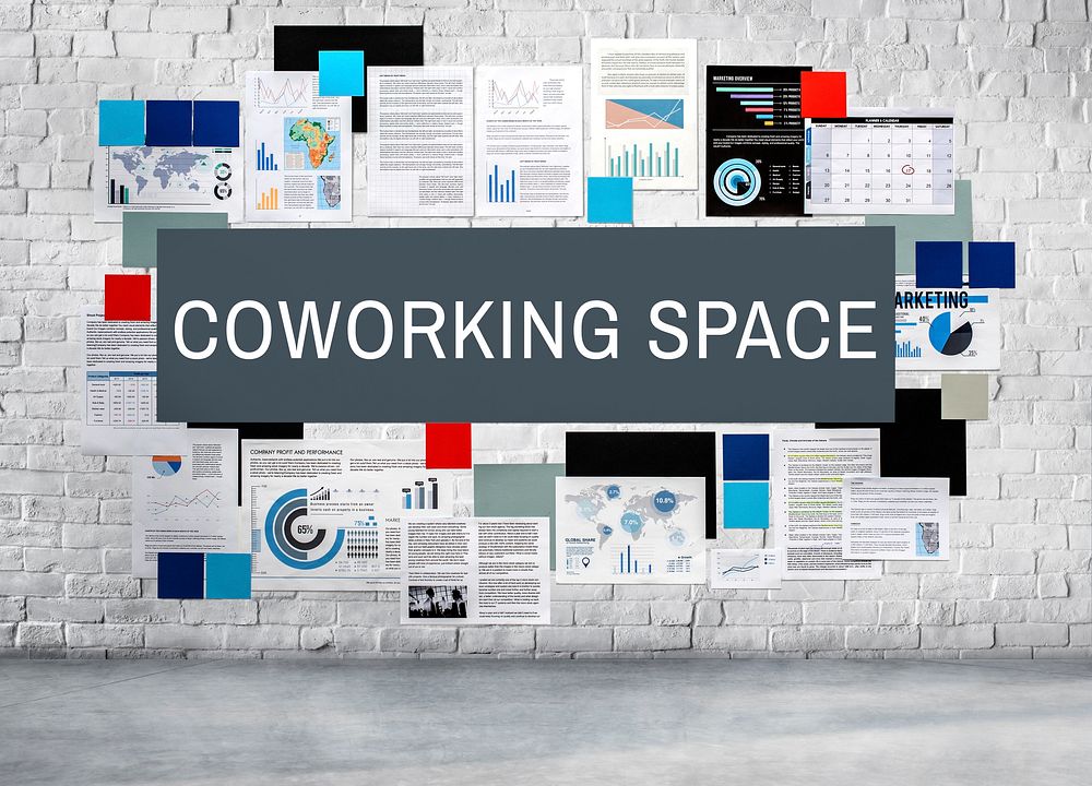 Coworking Space Community Entrepreneur Office Concept