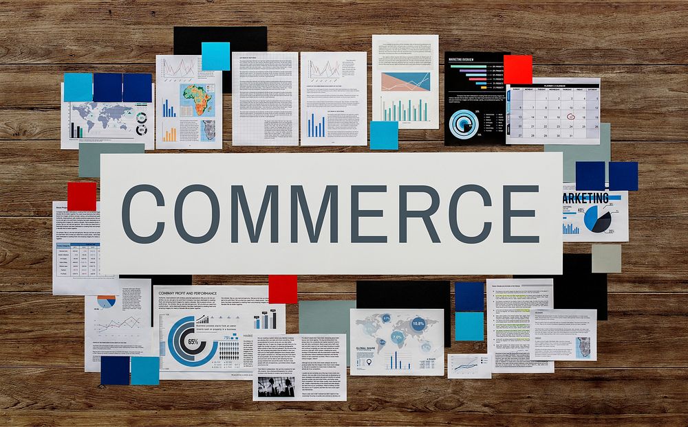 Commerce Consumerism Customer Service Store Concept