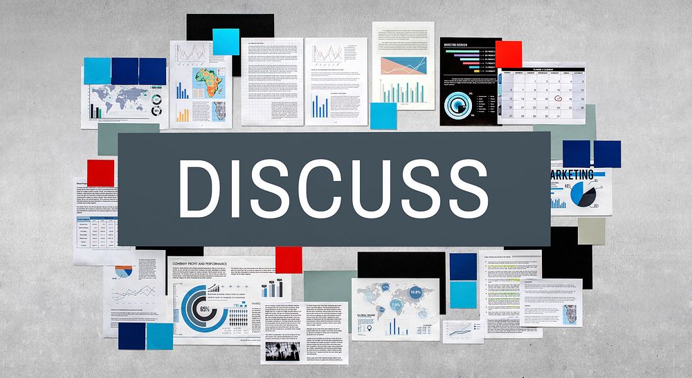 Discuss Discussion Communication Conference Concept