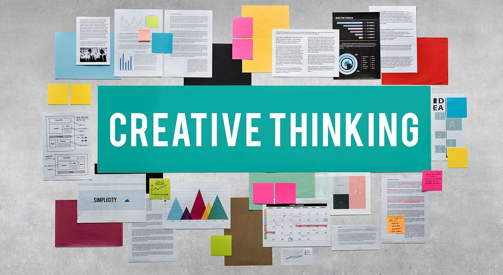 Creative Thinking Design Development Ideas Skills Concept