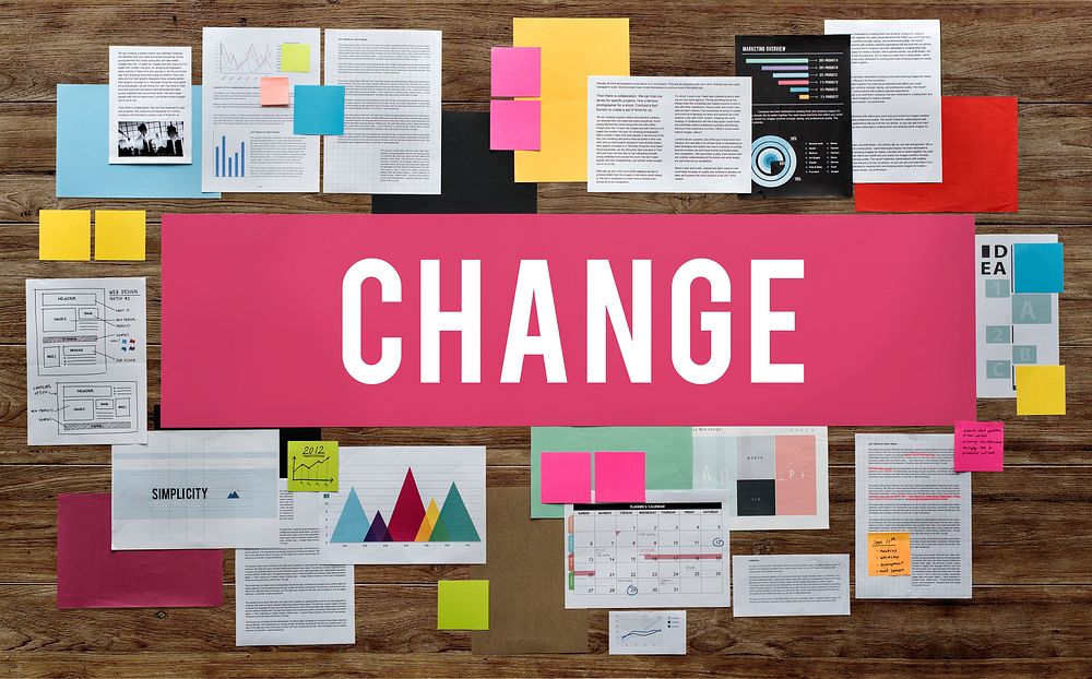 Change Choice Adapting Direction Ideas Planning Concept