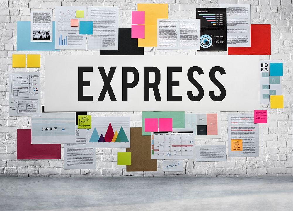 Express Pretty Happiness Surprise Funny Energy Concept