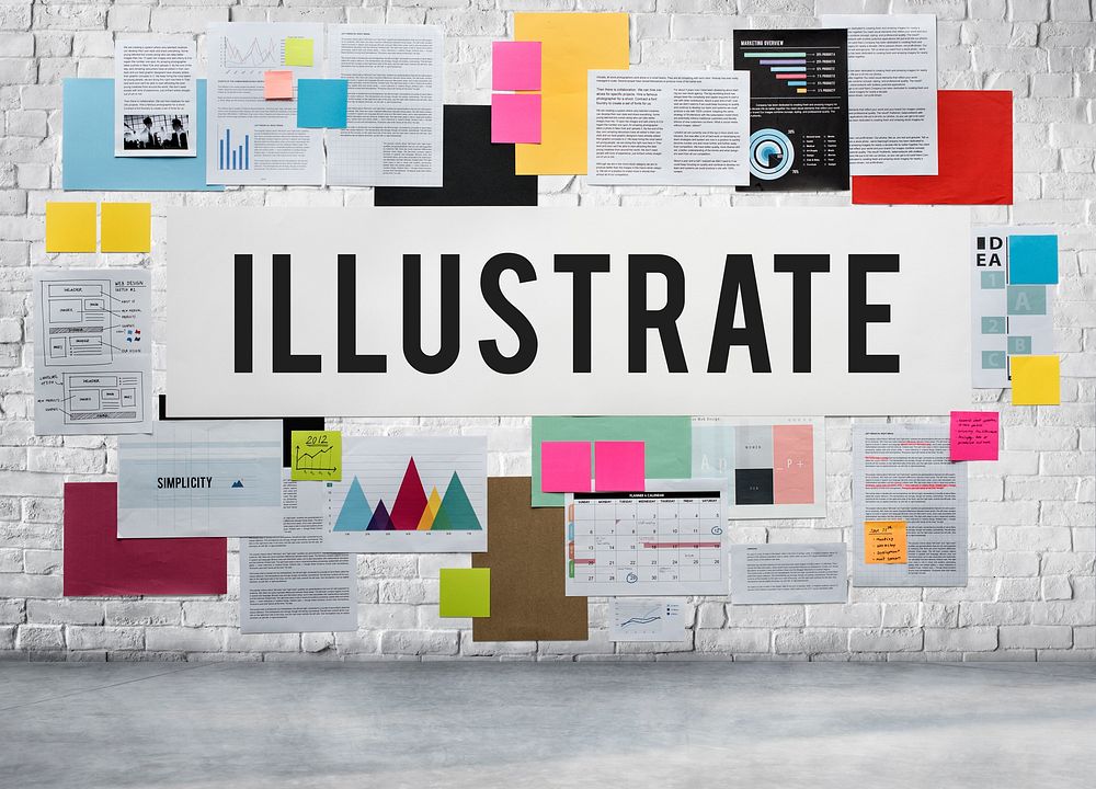 Illustrate Illustration Illustrative Design Imagine Concept