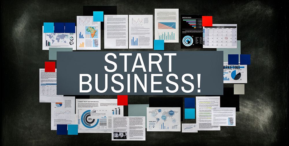 Start Business Startup Development Goal Concept