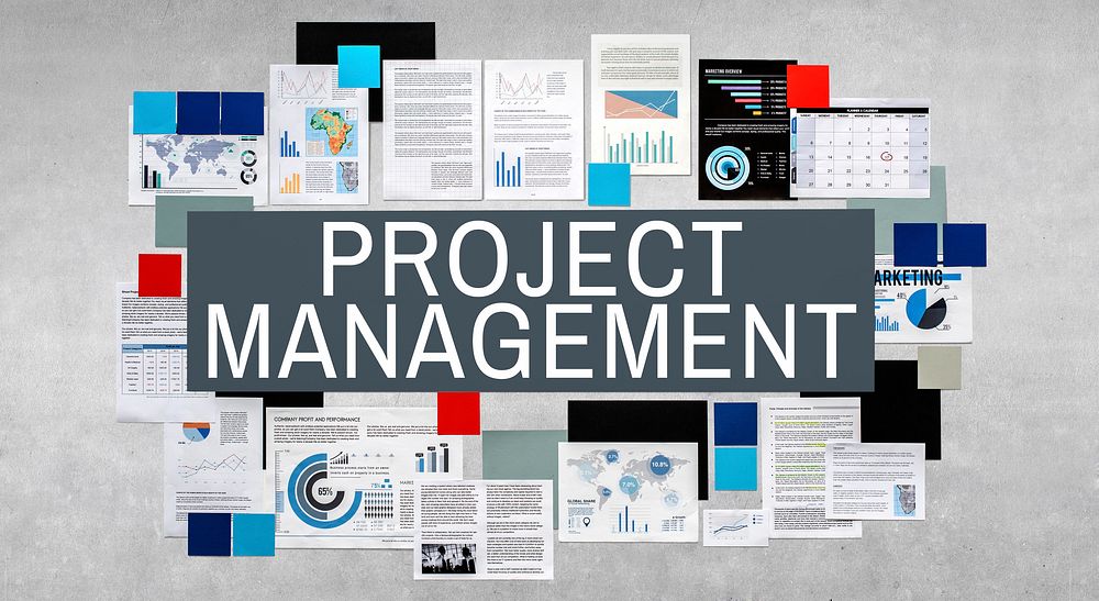 Project Management Planning Strategy Methods Concept