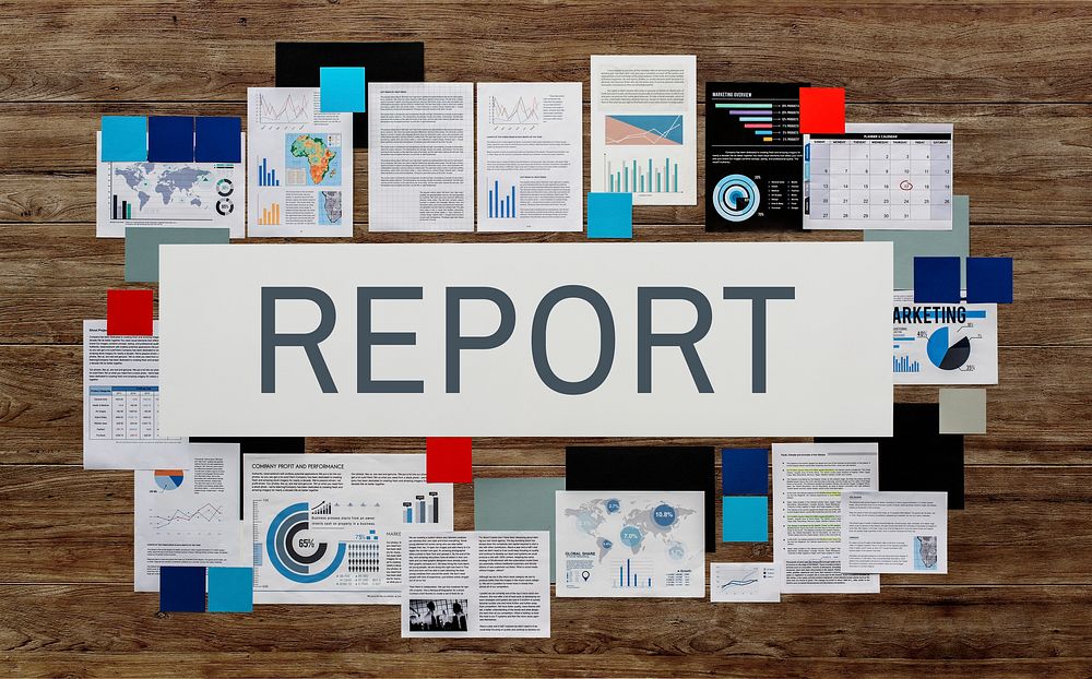 Report Research Resulting Information Concept