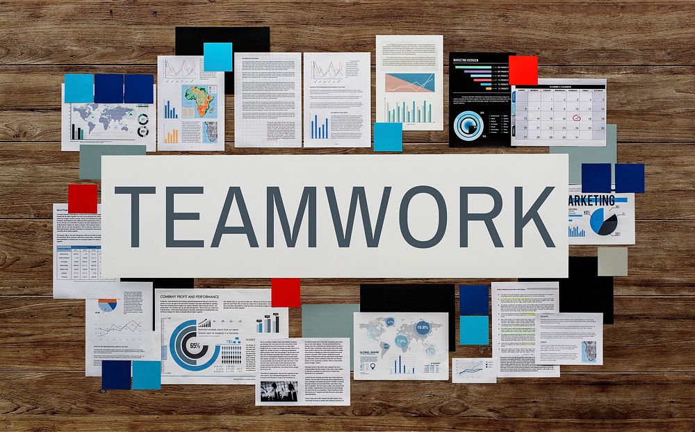 Teamwork Team Partnership Collaboration Concept