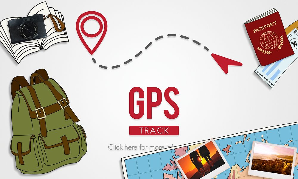 GPS Global Position Search Technology Track Concept