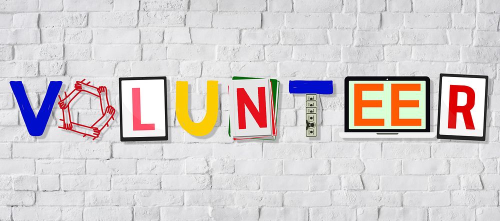 Volunteer Voluntary Support Assist Aid Help Concept