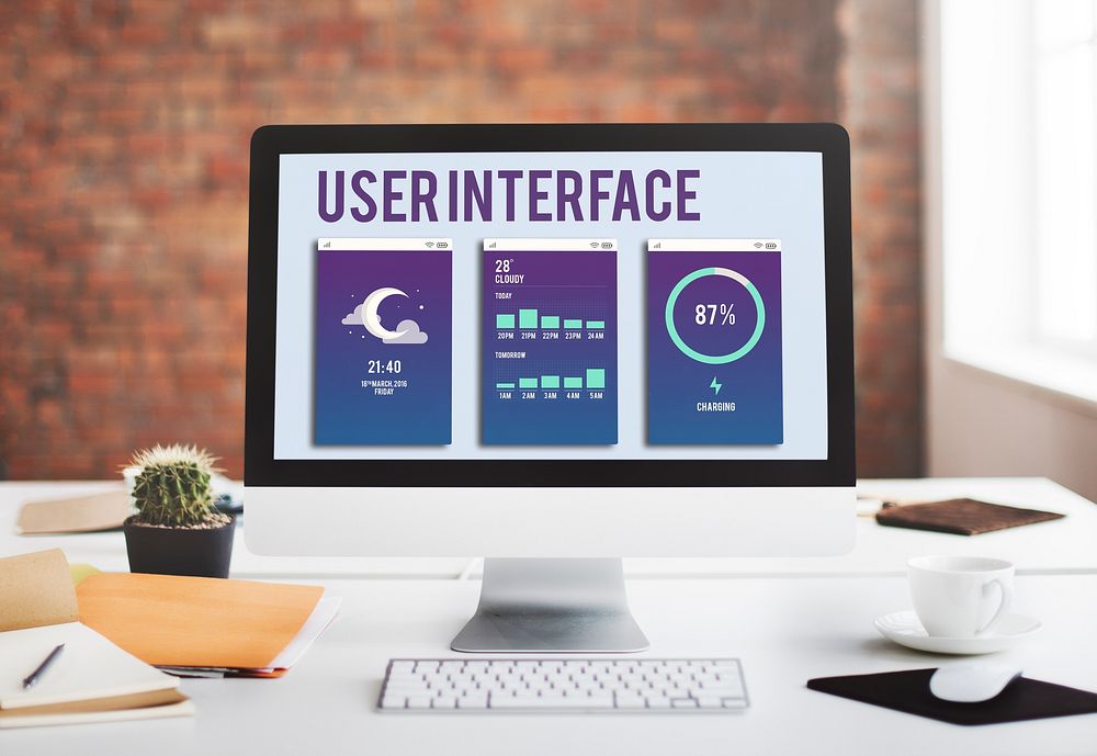 User Interface Operating System Electronic Technology Concept