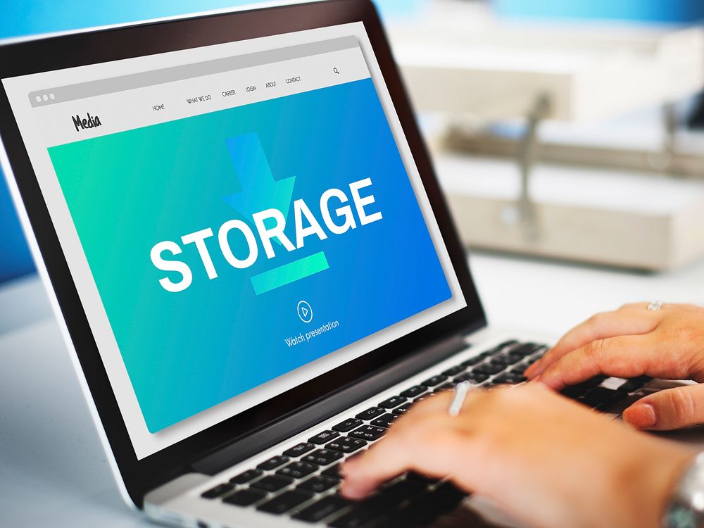 Data Storage Sync Technology Concept