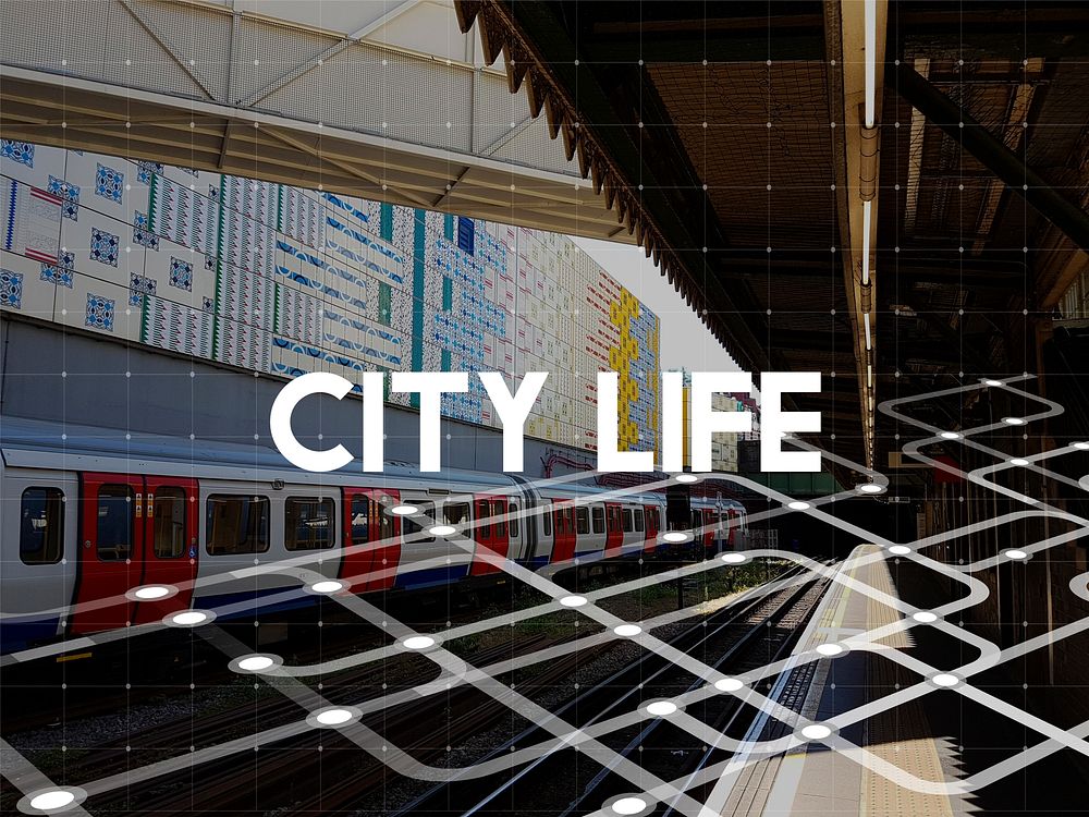 City Life Unban Rush Transportation System