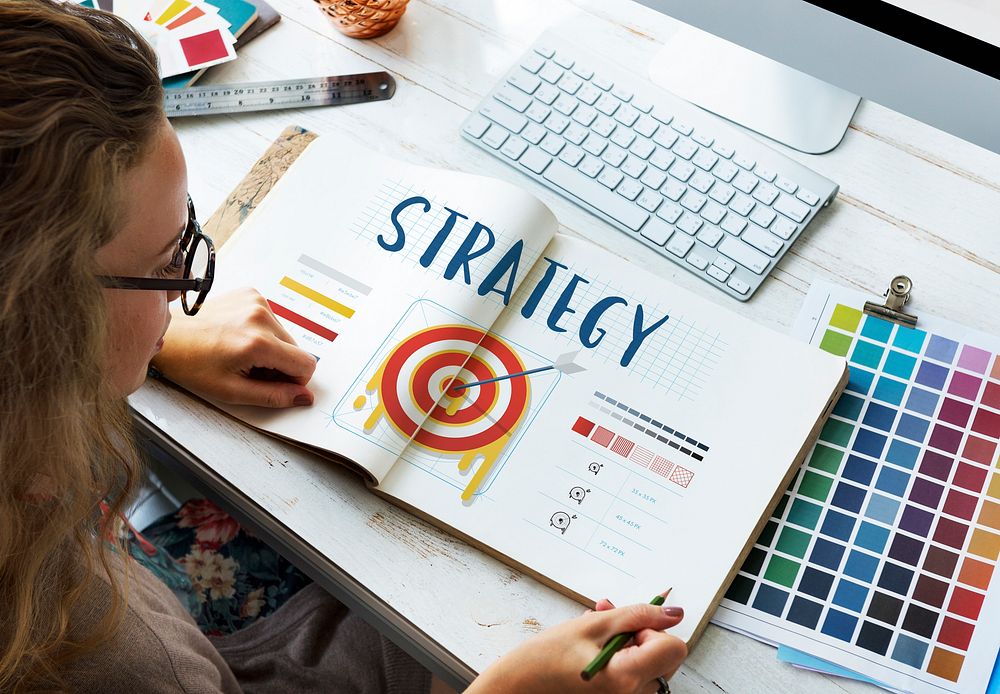 Plan Strategy Target Aim Success Concept