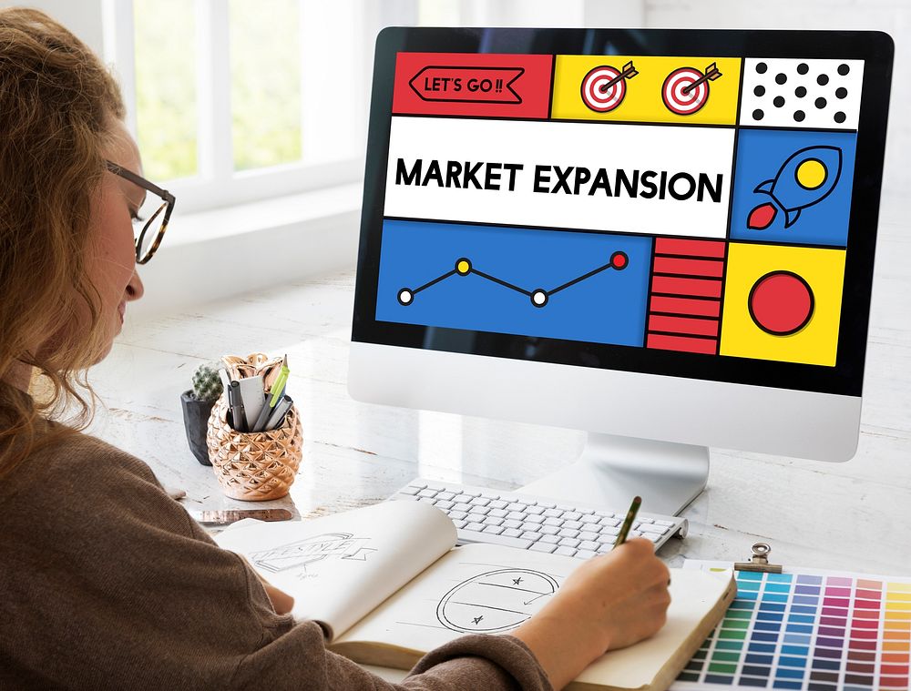 Market Expansion Growth New Business Word
