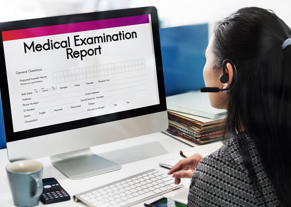 MEdical Examination Report Patient Record Concept