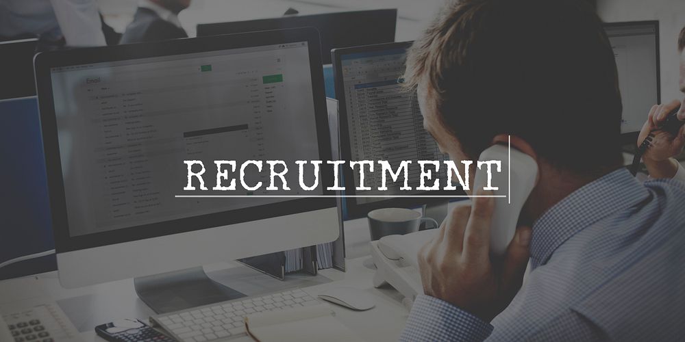 Recruitment Hiring Human Resources Job Career Concept