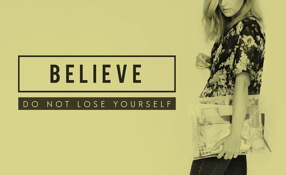 Believe Success Motivation Support Slogan