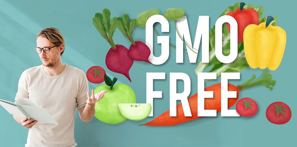 GMO Free Genetically Modified Organism Healthy Concept