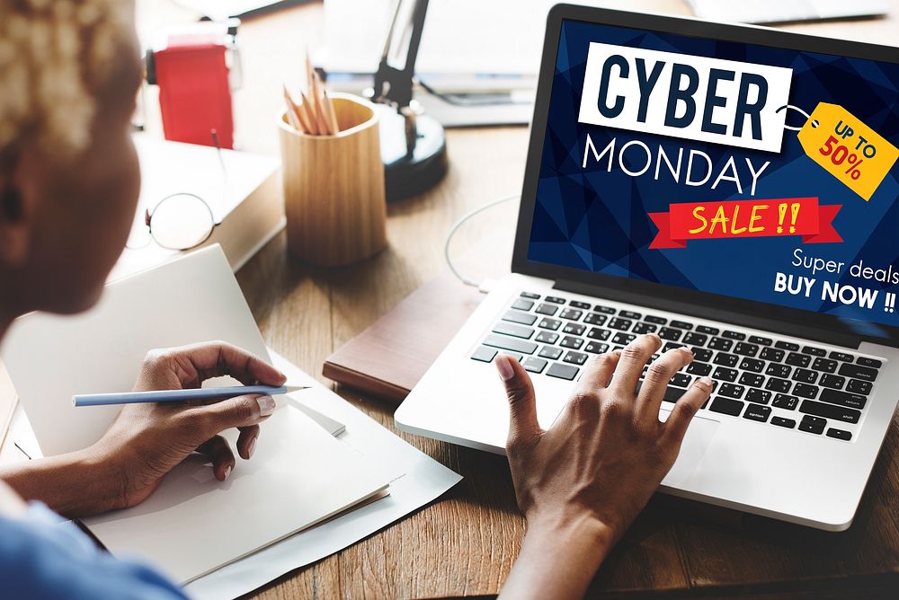 Cyber Monday Sale Discount Clearance Sale Concept
