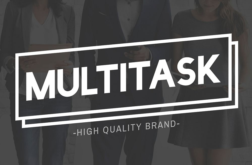 Multitask Tasks Multiprocessing Simultaneously Concept