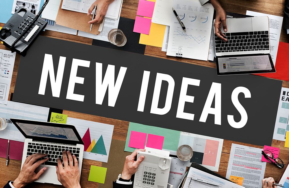 New Ideas Design Objective Proposition Vision Concept