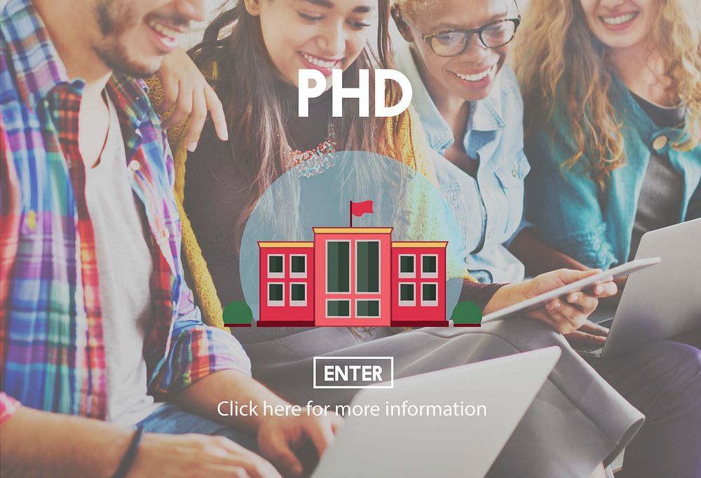PHD Academic Education Degree Study Concept