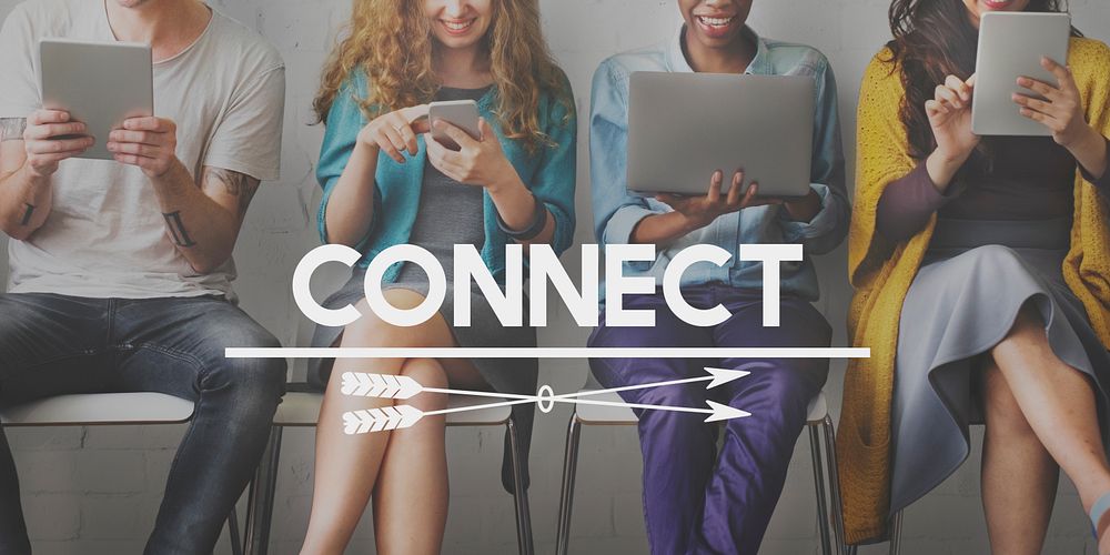 Connect Online Internet Social Media Concept