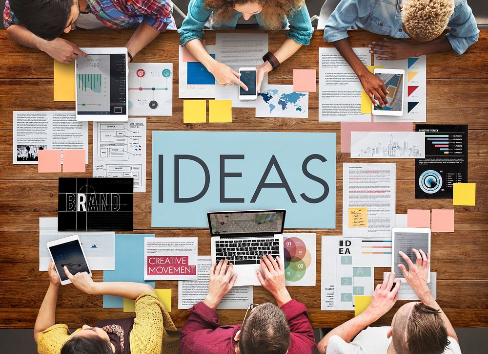 Ideas Creativity Objective Vision Concept