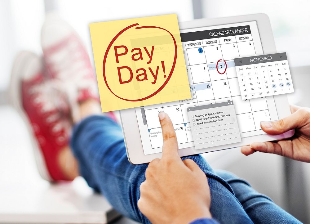Pay Day Accounting Banking Budget Economy Concept