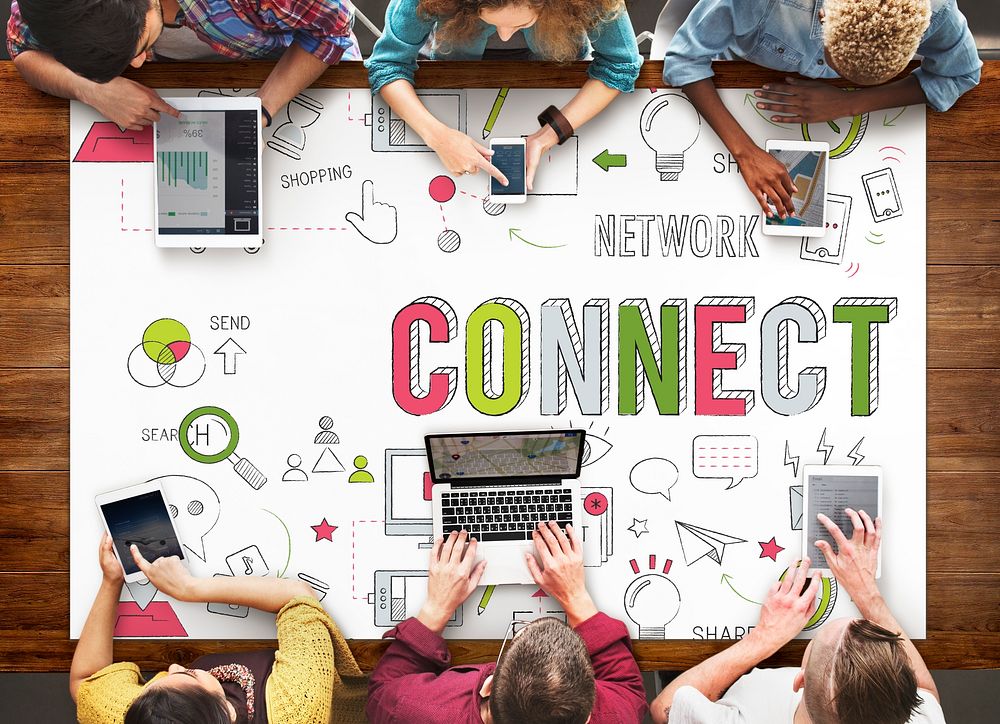 Connect Connection Browsing Internet Networking Concept