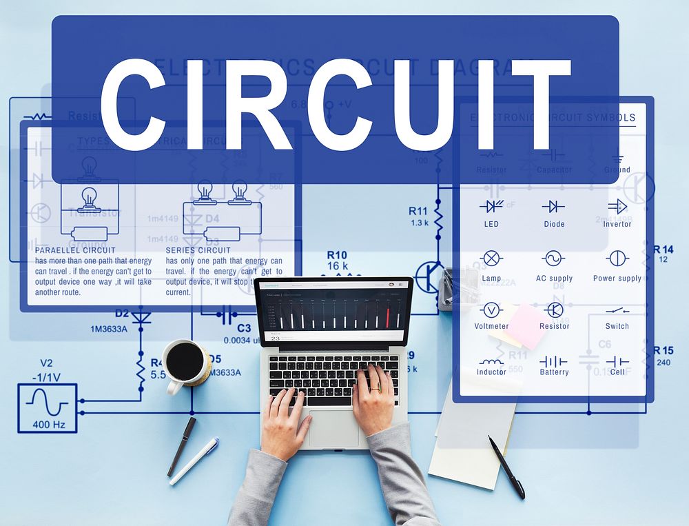 Electronic Circuit Electricity Voltage Concept