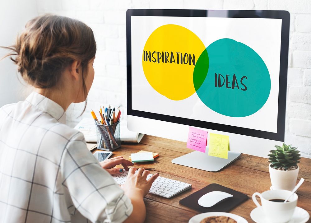 Inspiration Ideas Motivation Circles Concept