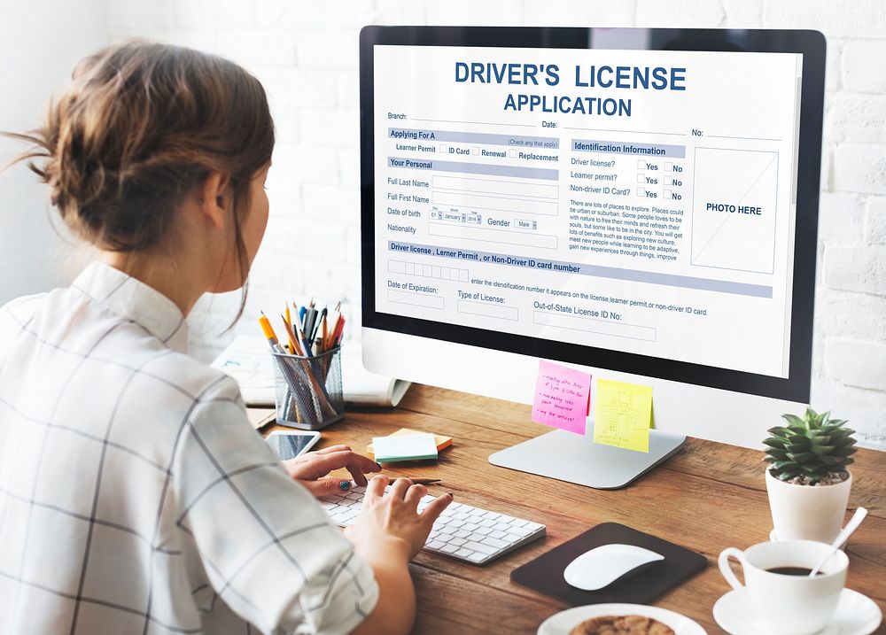 Driver's License Application Identification Concept