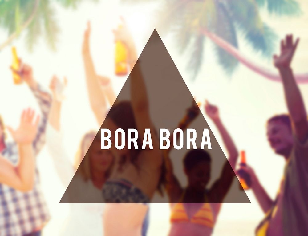 Bora Bora Island Summer Beach Party Concept